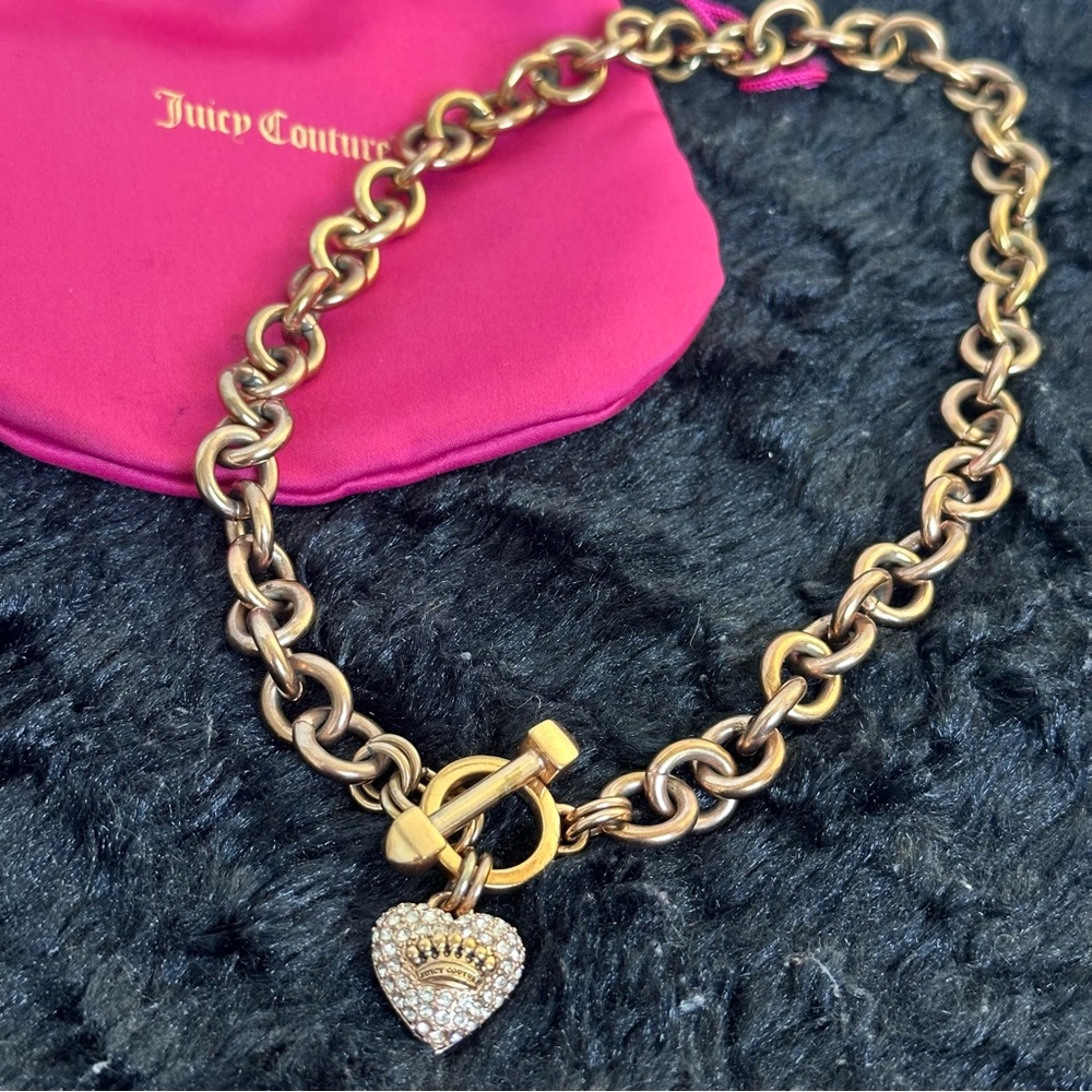 Juicy Couture Rose Gold Necklace
